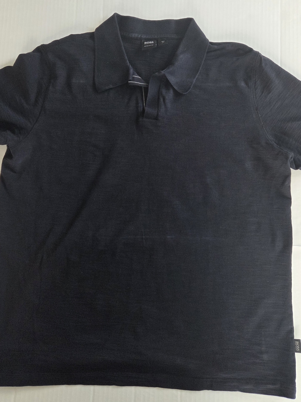 BOSS Men's Navy Polo Shirt